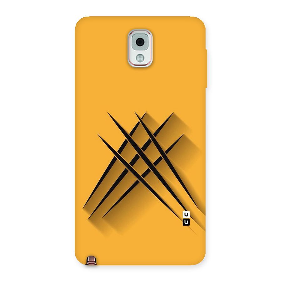 Black Paws Back Case for Galaxy Note 3
