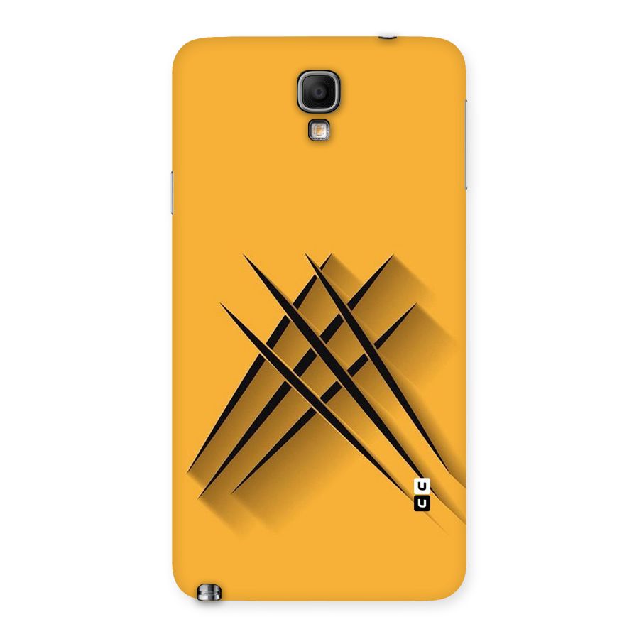 Black Paws Back Case for Galaxy Note 3 Neo