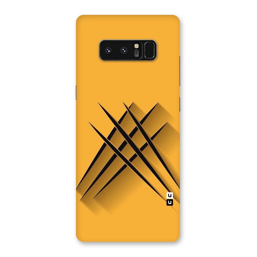 Black Paws Back Case for Galaxy Note 8