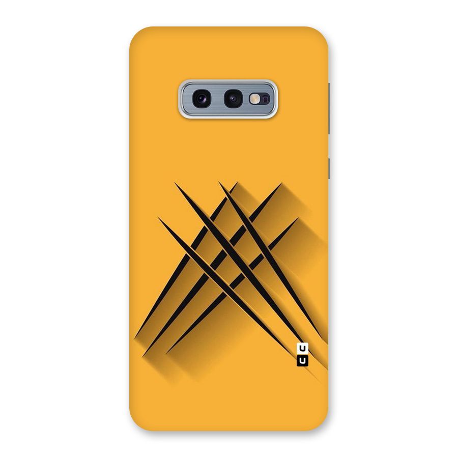 Black Paws Back Case for Galaxy S10e