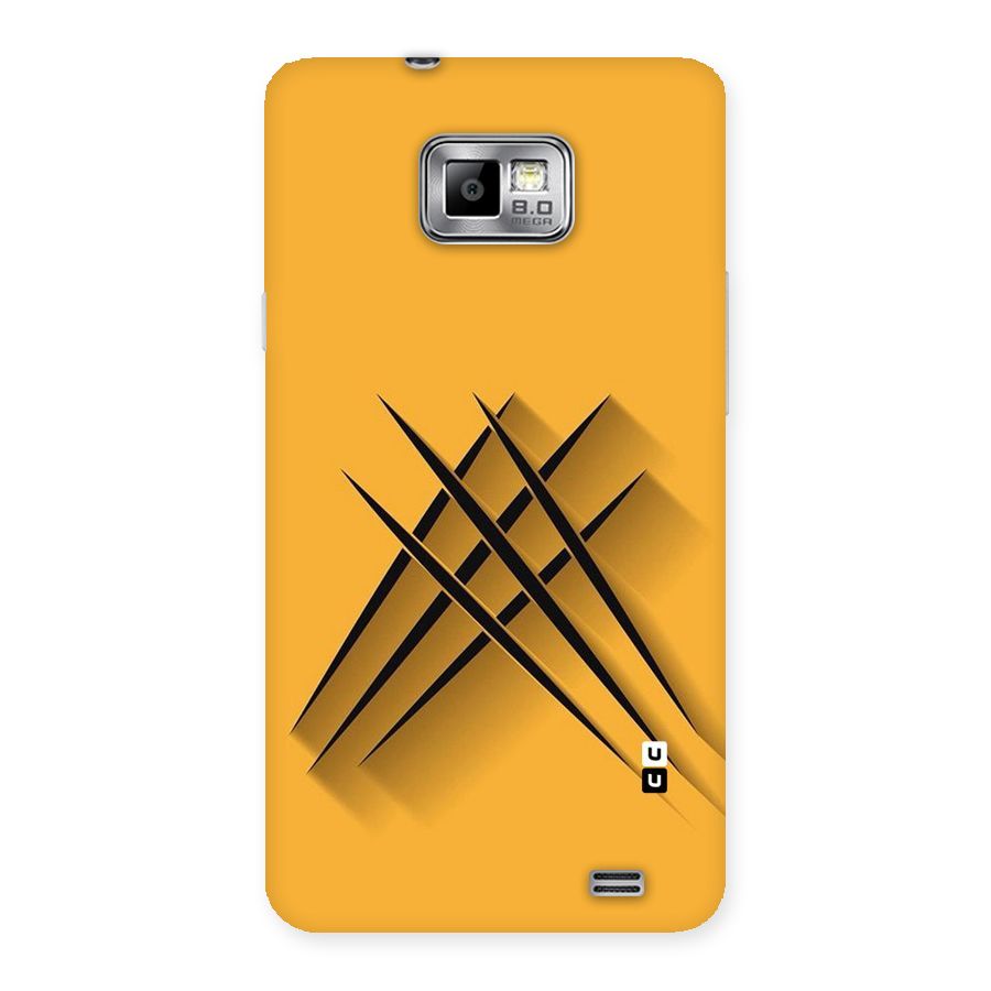 Black Paws Back Case for Galaxy S2