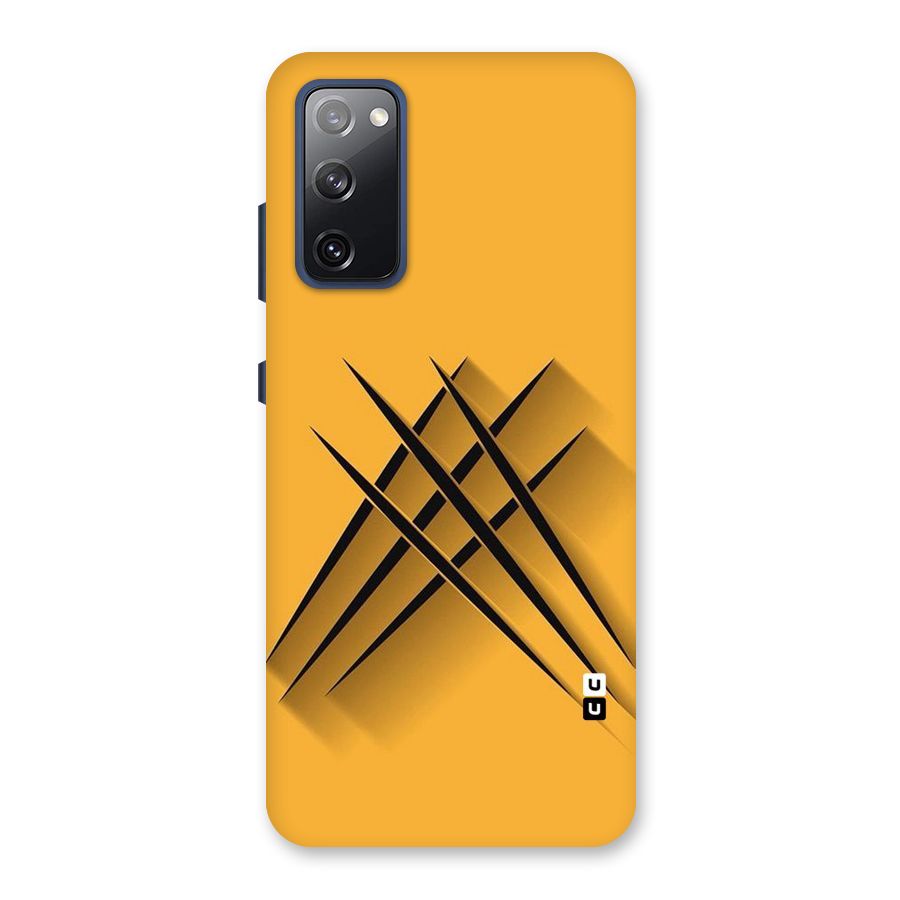Black Paws Back Case for Galaxy S20 FE