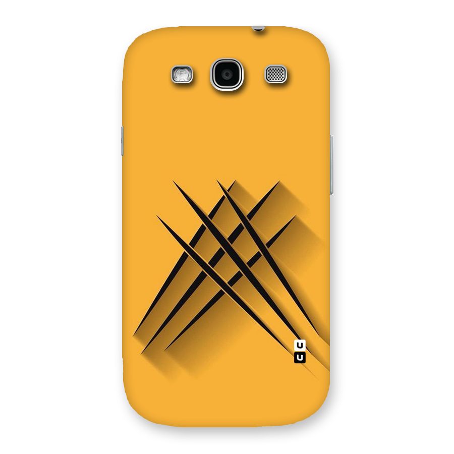 Black Paws Back Case for Galaxy S3