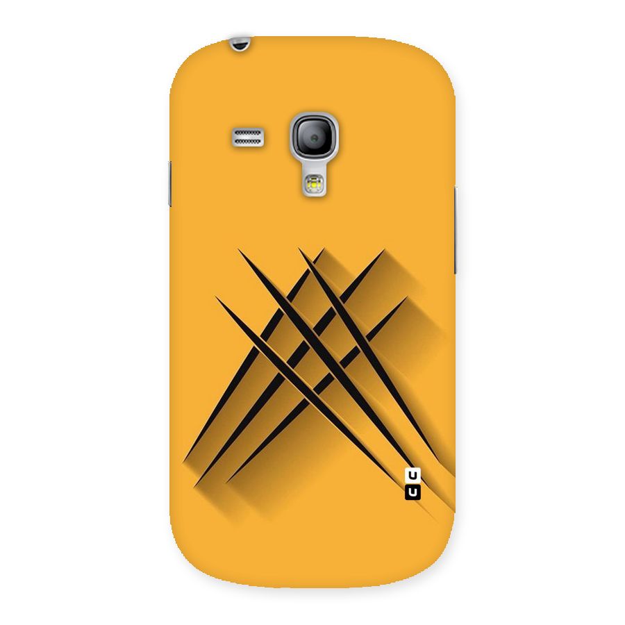 Black Paws Back Case for Galaxy S3 Mini