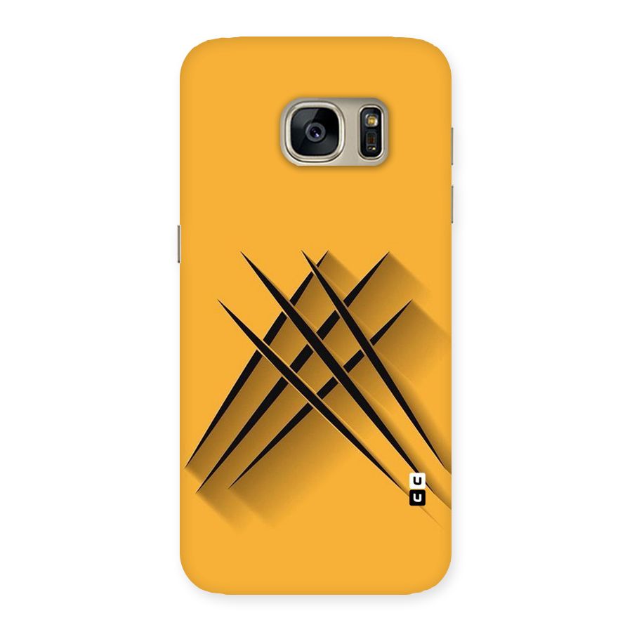 Black Paws Back Case for Galaxy S7