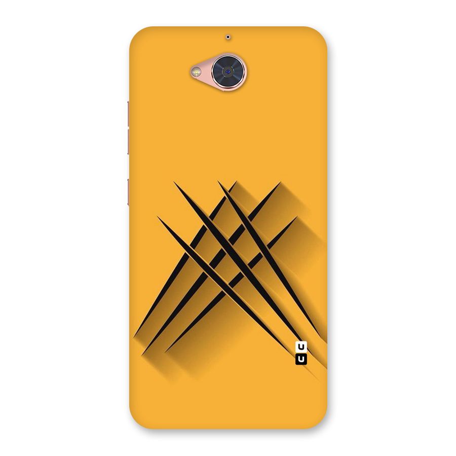 Black Paws Back Case for Gionee S6 Pro