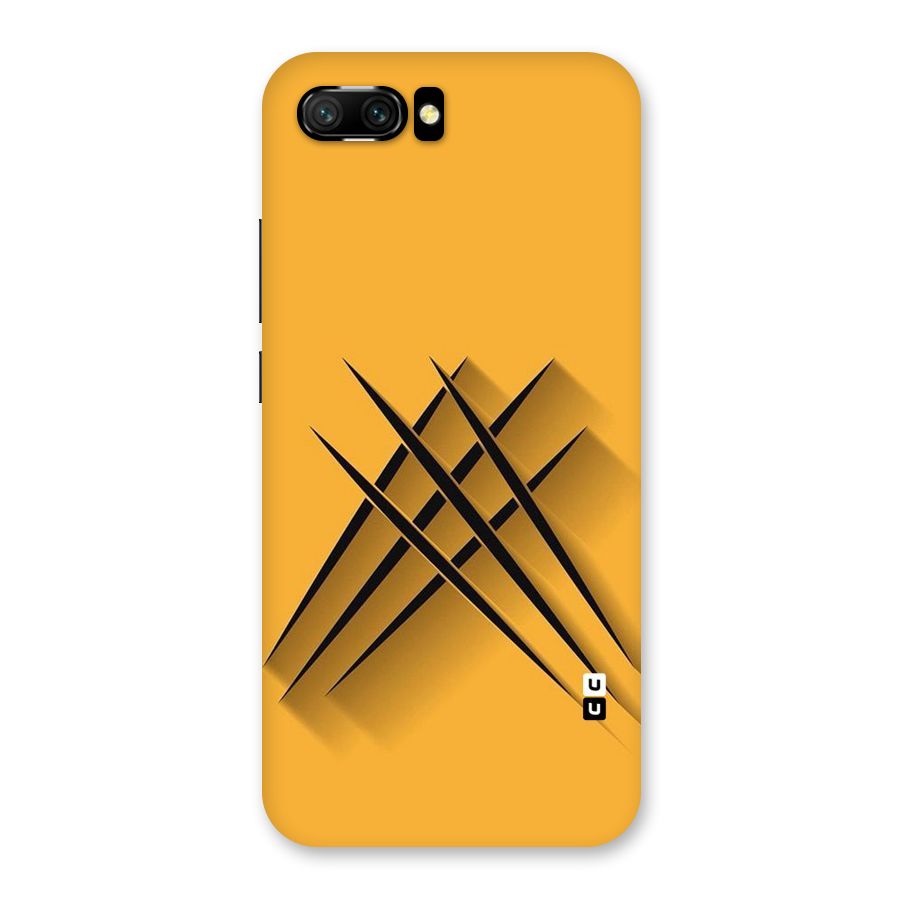 Black Paws Back Case for Honor 10