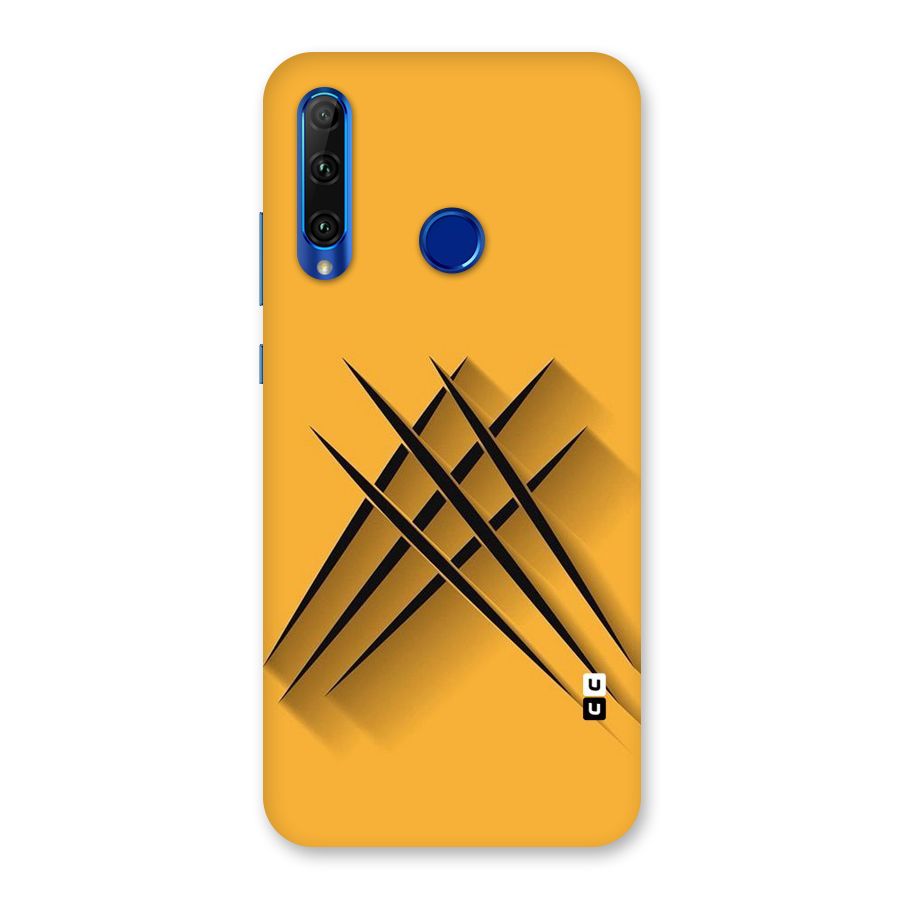 Black Paws Back Case for Honor 20i
