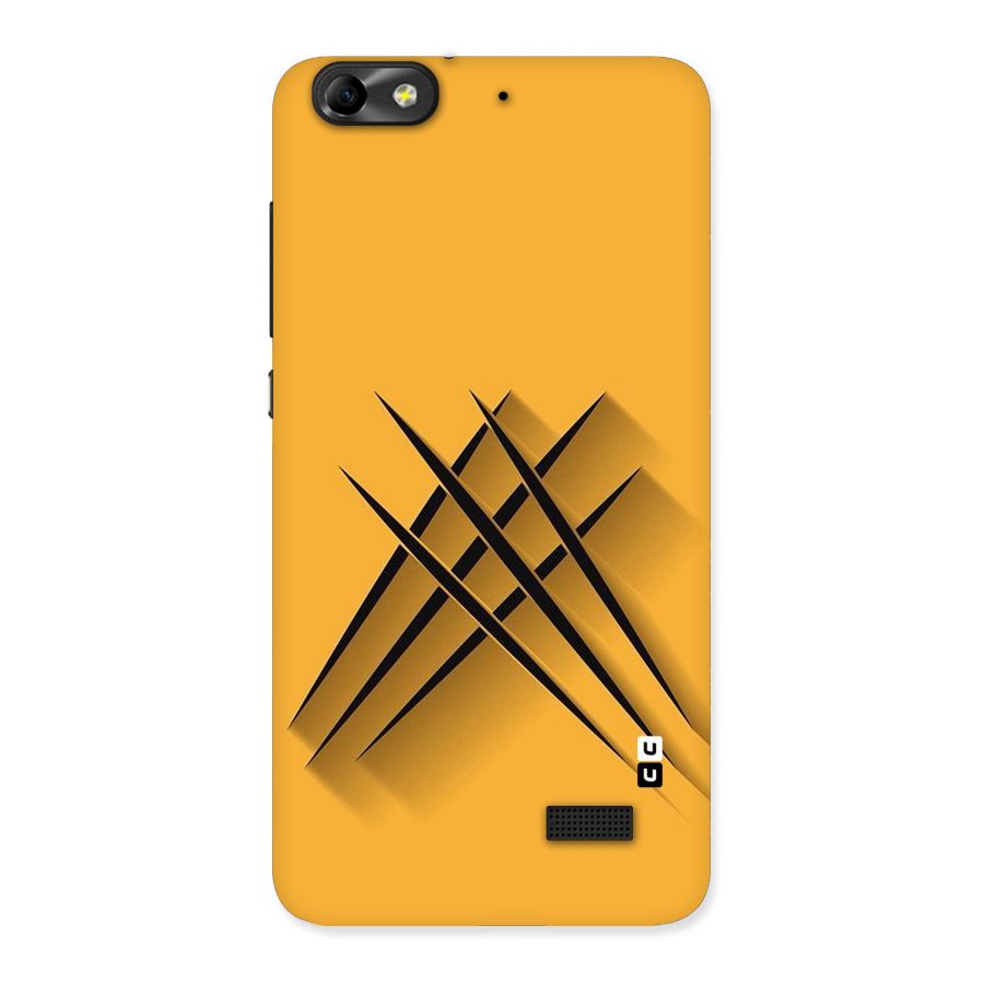 Black Paws Back Case for Honor 4C
