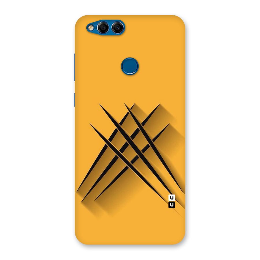 Black Paws Back Case for Honor 7X
