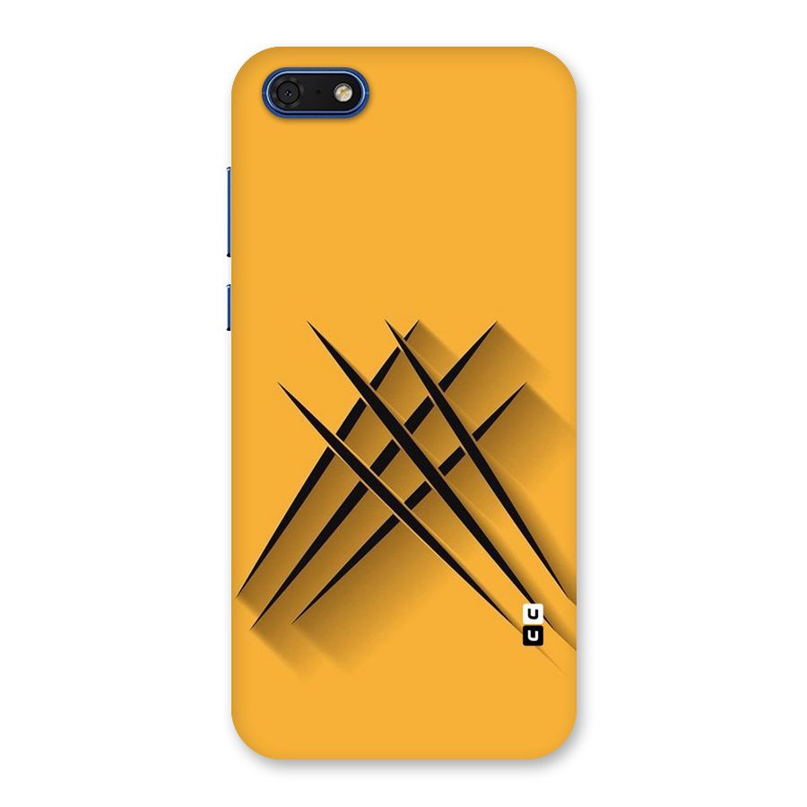 Black Paws Back Case for Honor 7s