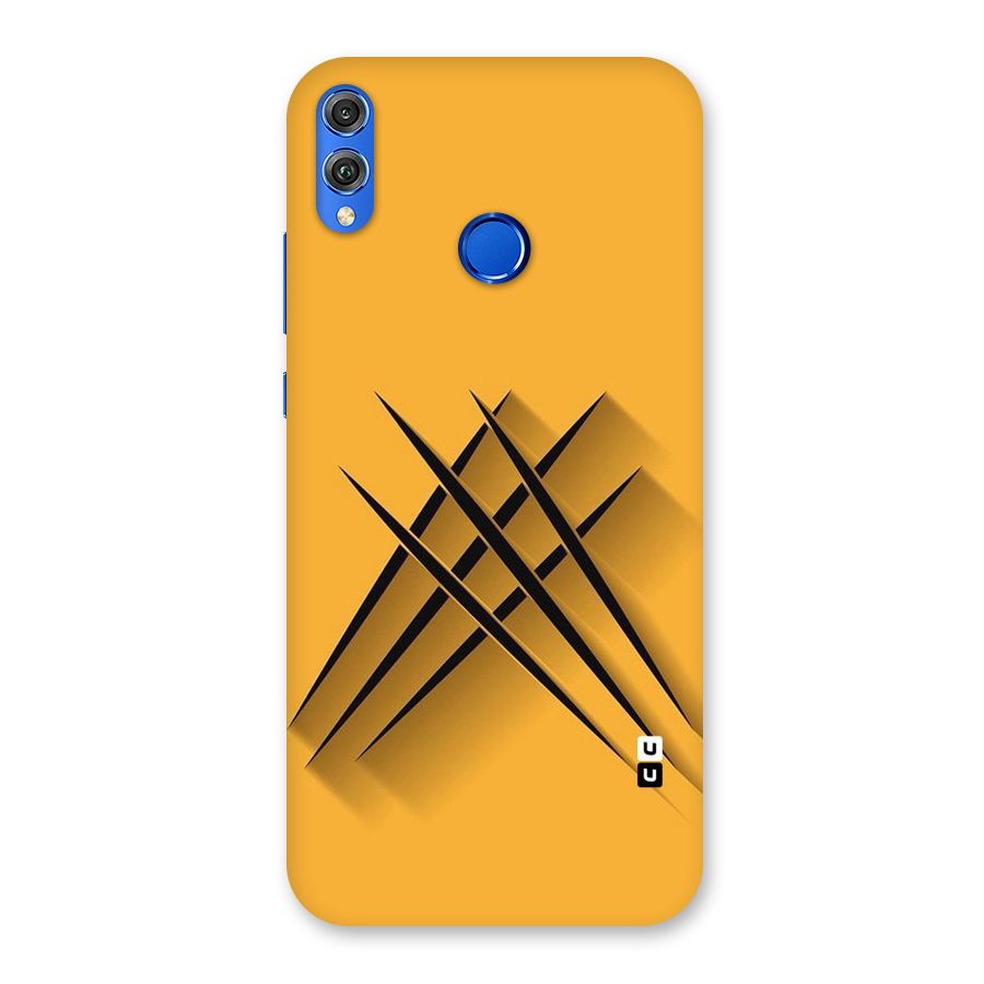 Black Paws Back Case for Honor 8X