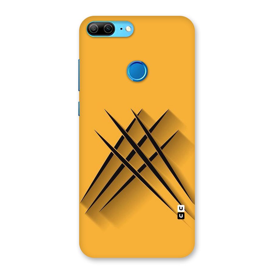 Black Paws Back Case for Honor 9 Lite