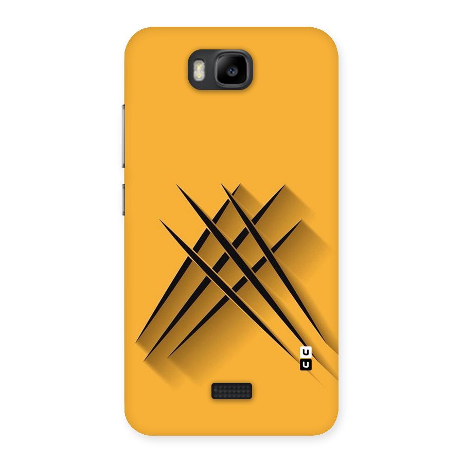 Black Paws Back Case for Honor Bee