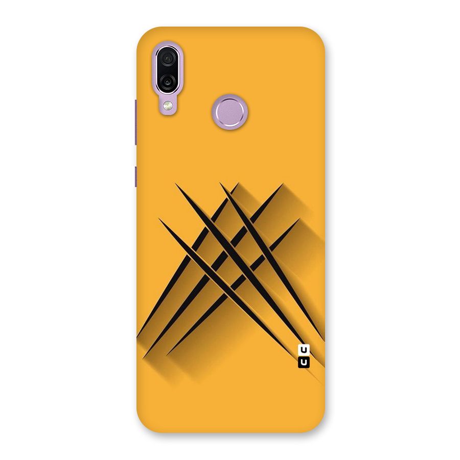 Black Paws Back Case for Honor Play