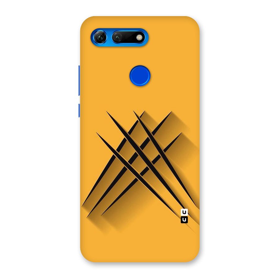 Black Paws Back Case for Honor View 20