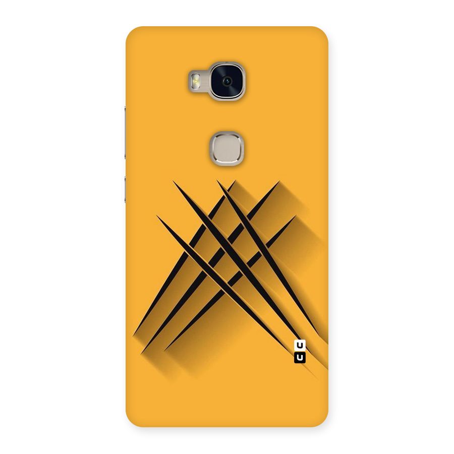 Black Paws Back Case for Huawei Honor 5X