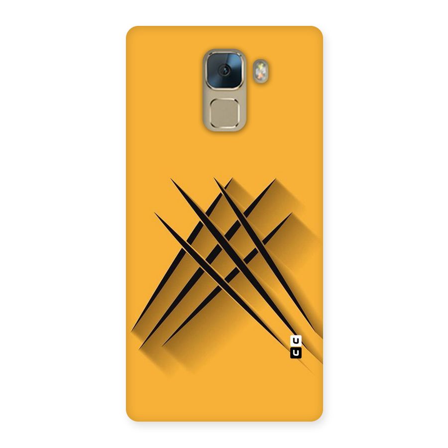 Black Paws Back Case for Huawei Honor 7
