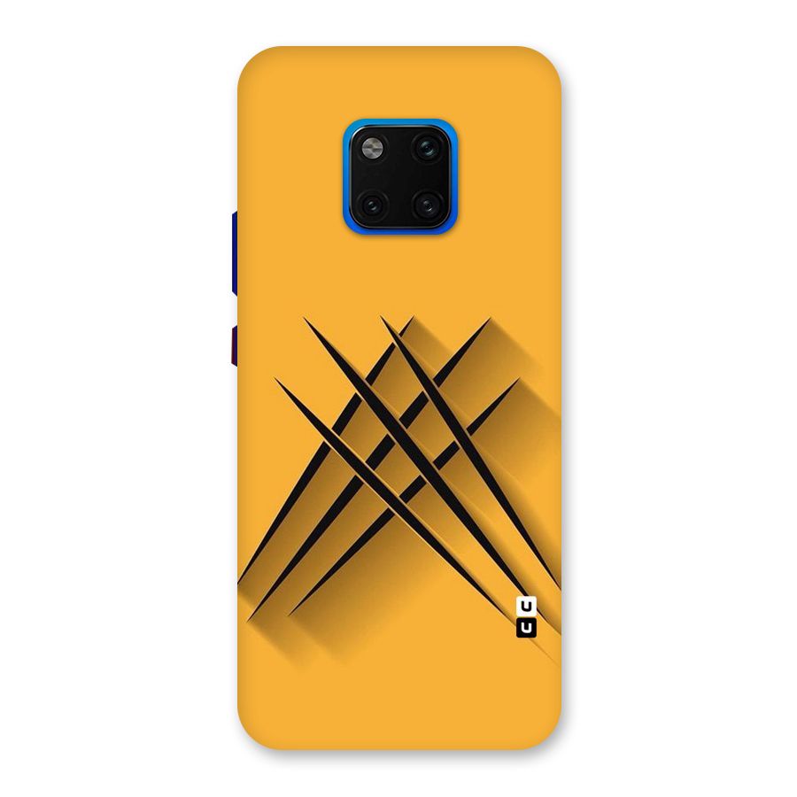 Black Paws Back Case for Huawei Mate 20 Pro