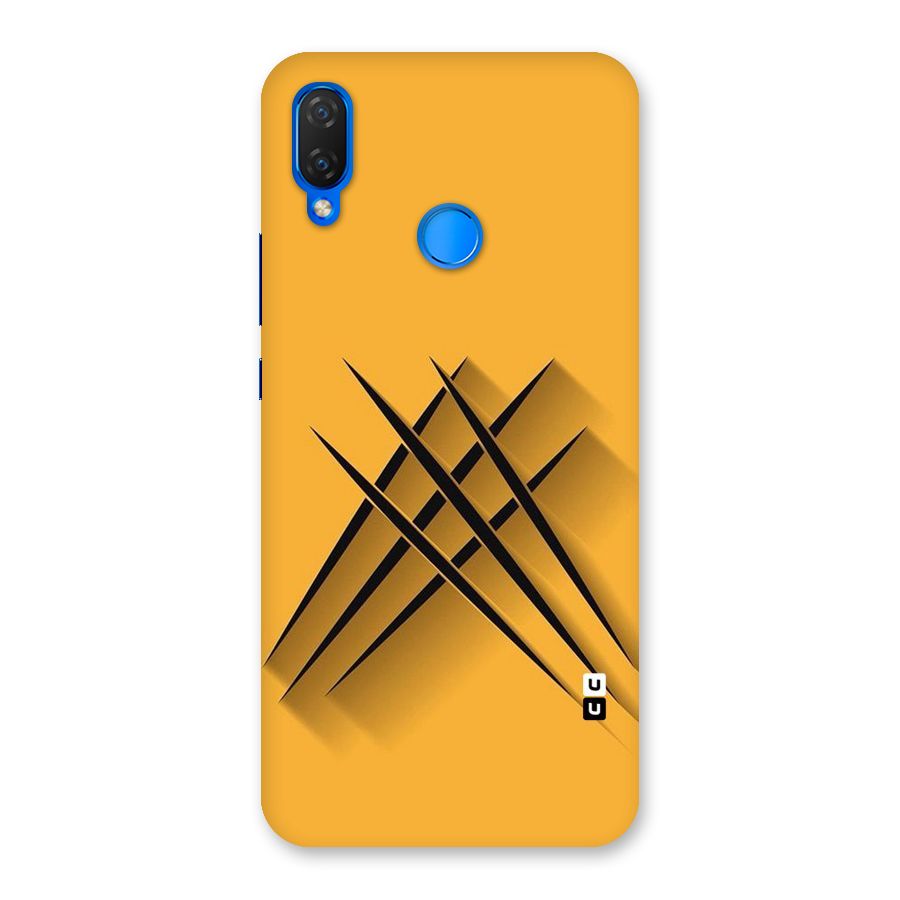 Black Paws Back Case for Huawei P Smart+