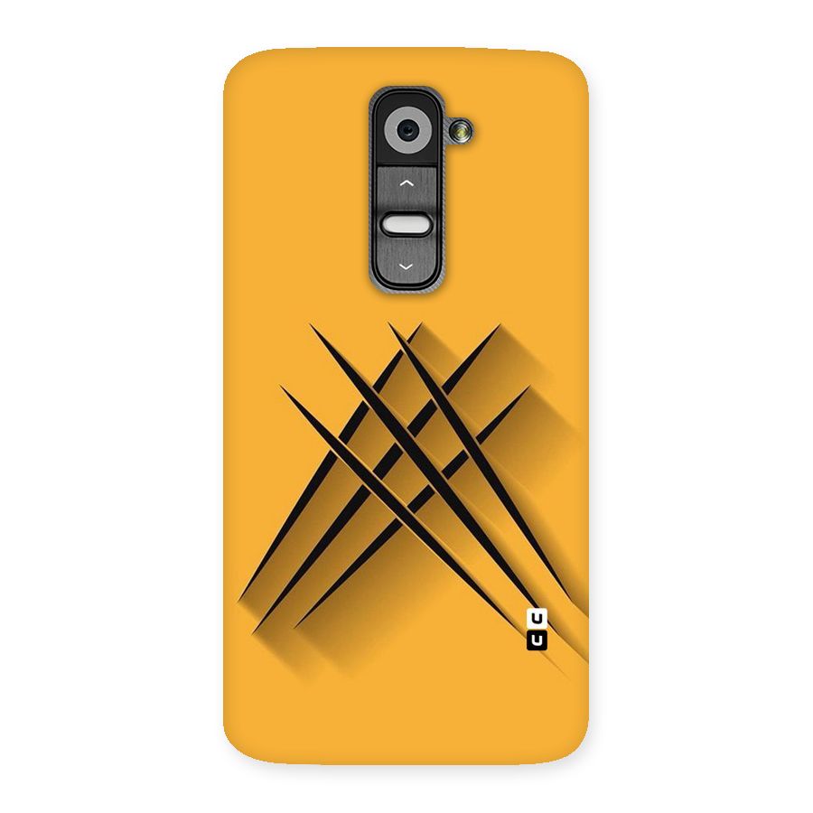 Black Paws Back Case for LG G2