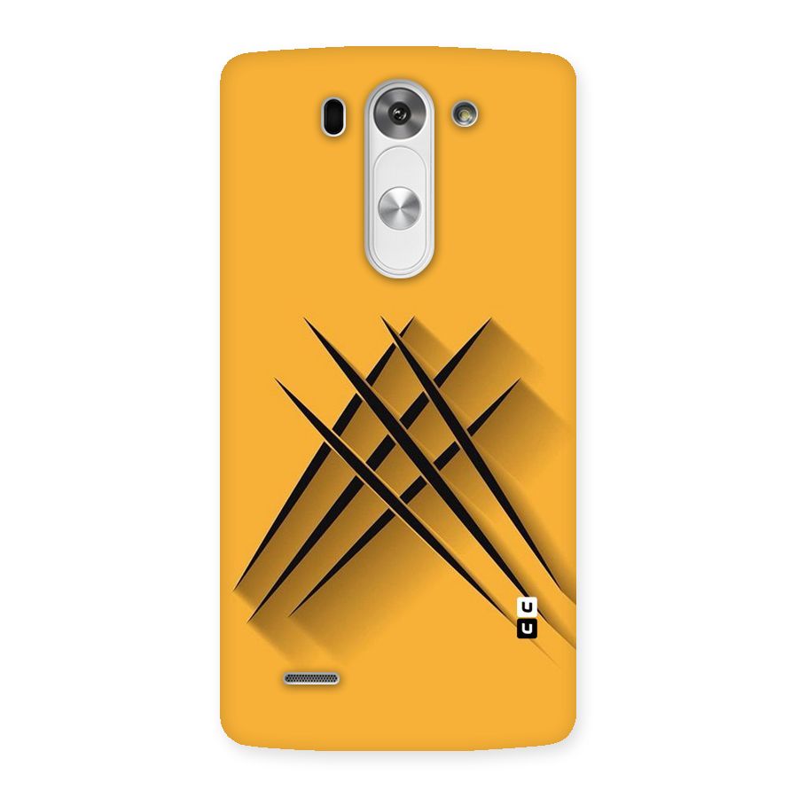 Black Paws Back Case for LG G3 Beat