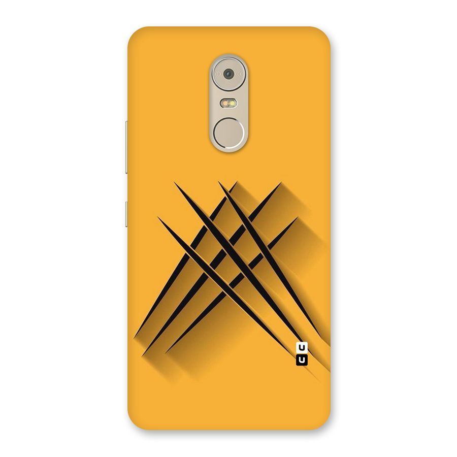 Black Paws Back Case for Lenovo K6 Note