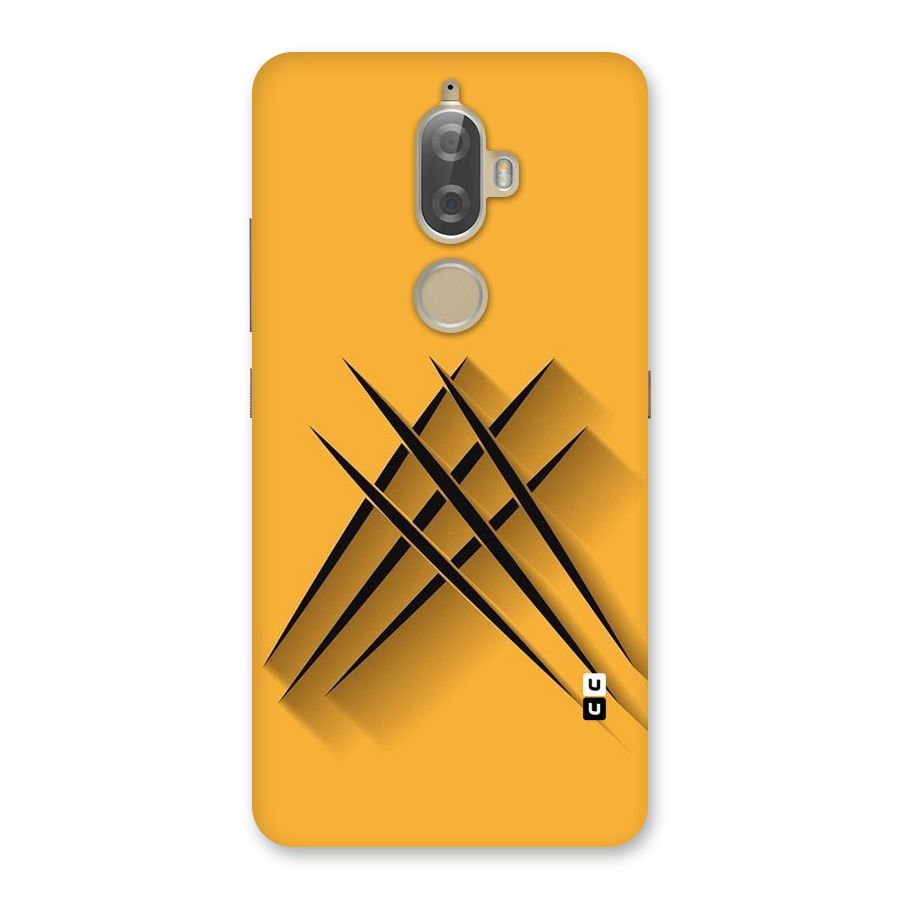 Black Paws Back Case for Lenovo K8 Plus