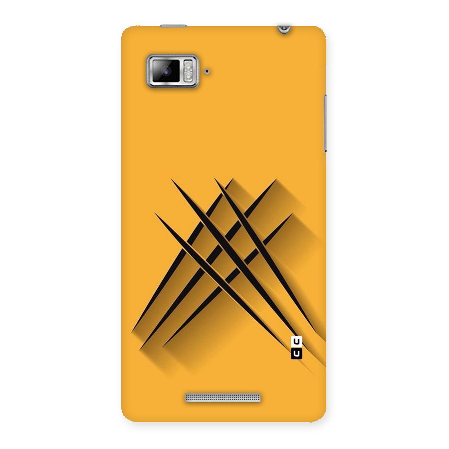 Black Paws Back Case for Lenovo Vibe Z K910