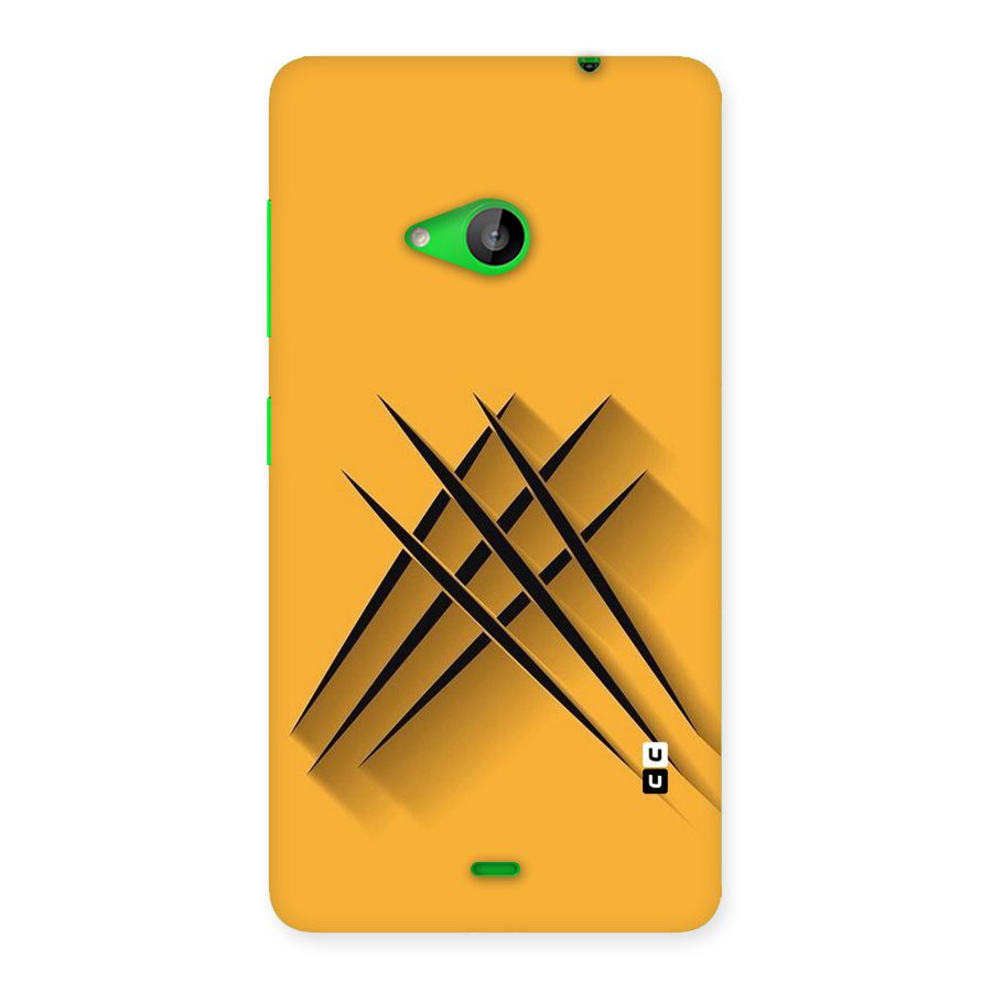 Black Paws Back Case for Lumia 535