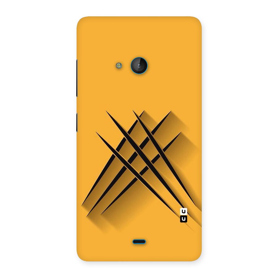 Black Paws Back Case for Lumia 540