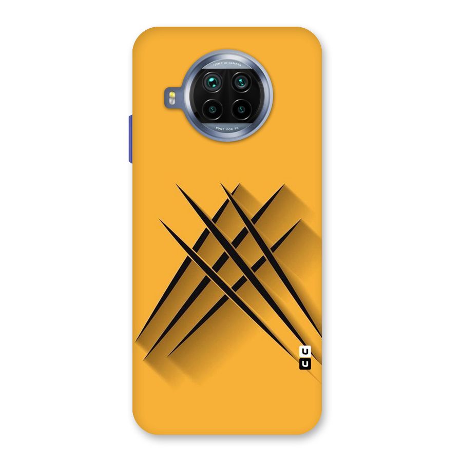 Black Paws Back Case for Mi 10i