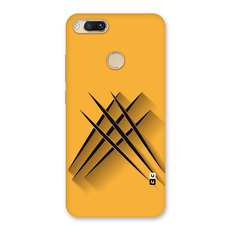 Black Paws Back Case for Mi A1