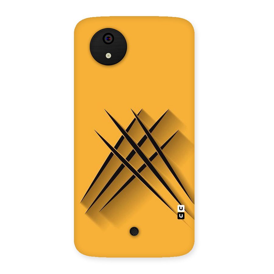 Black Paws Back Case for Micromax Canvas A1