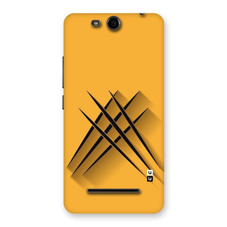 Black Paws Back Case for Micromax Canvas Juice 3 Q392