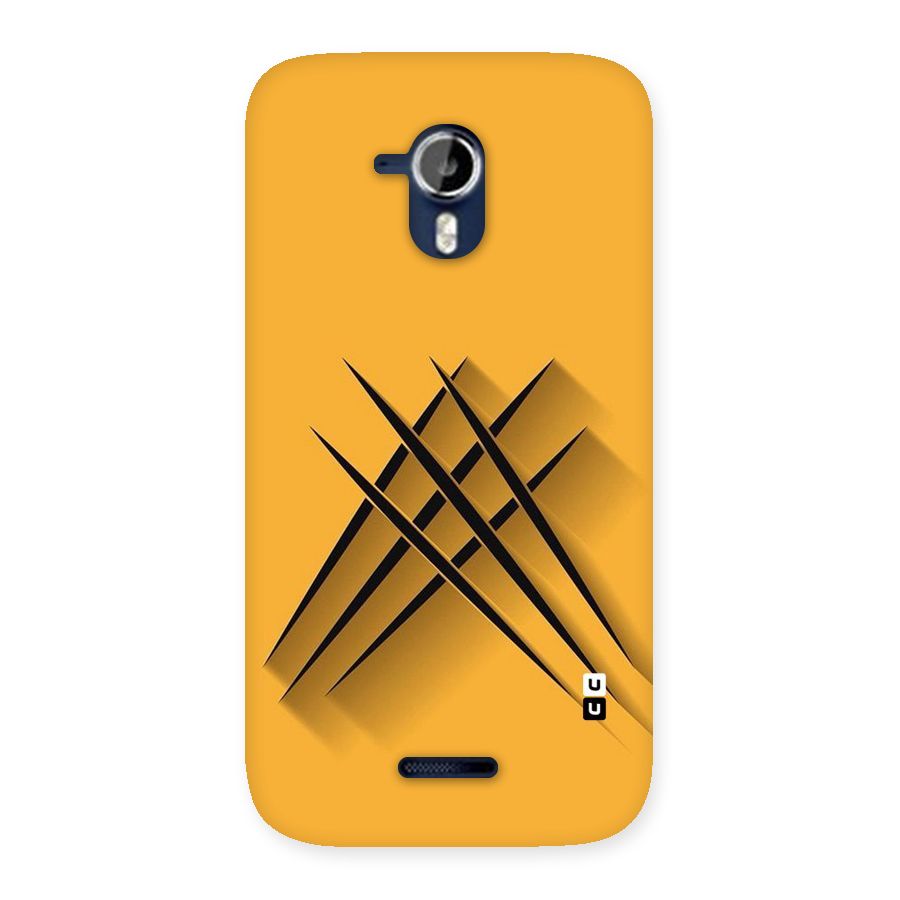 Black Paws Back Case for Micromax Canvas Magnus A117