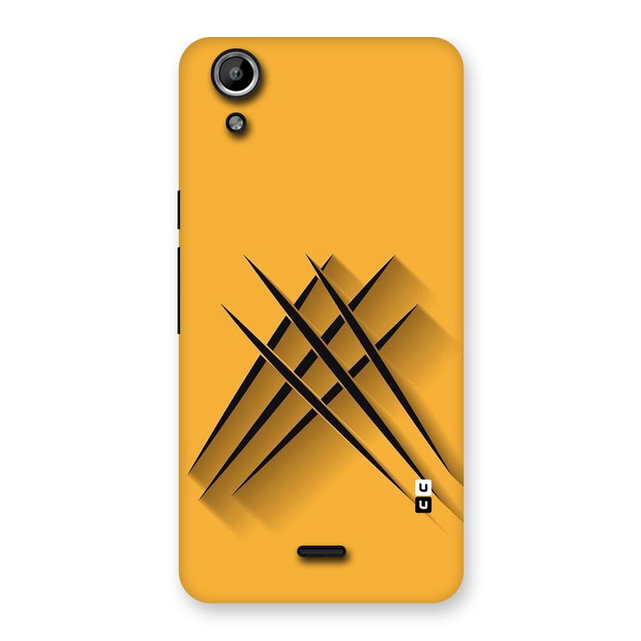 Black Paws Back Case for Micromax Canvas Selfie Lens Q345