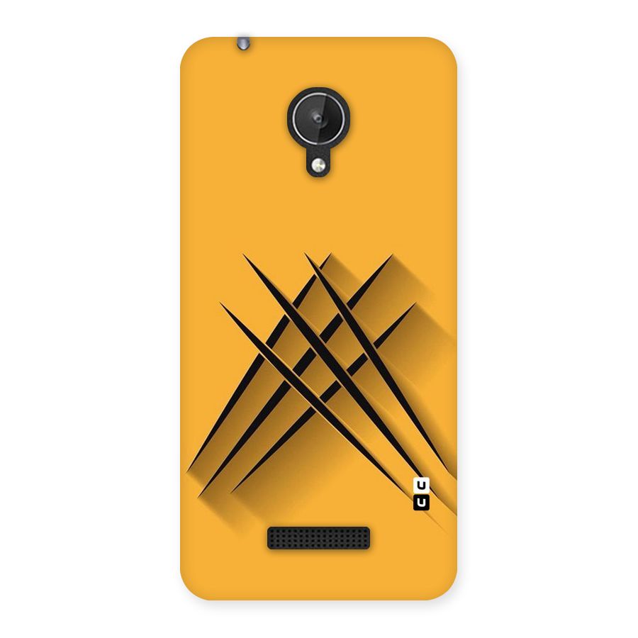 Black Paws Back Case for Micromax Canvas Spark Q380