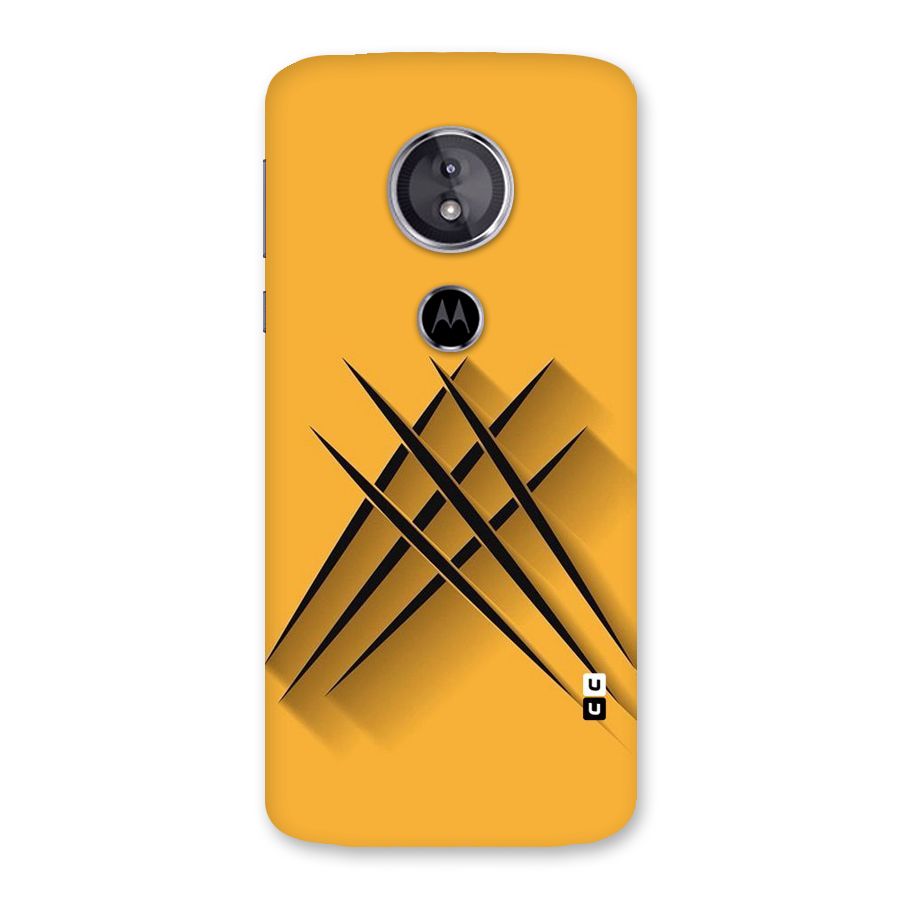 Black Paws Back Case for Moto E5