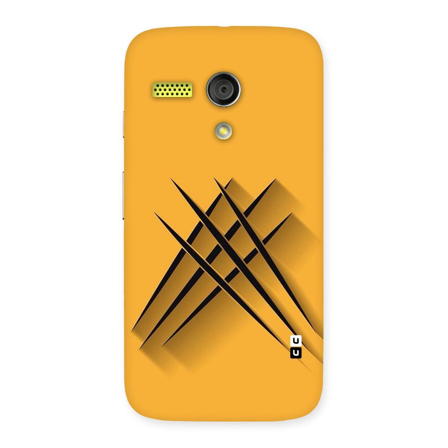 Black Paws Back Case for Moto G