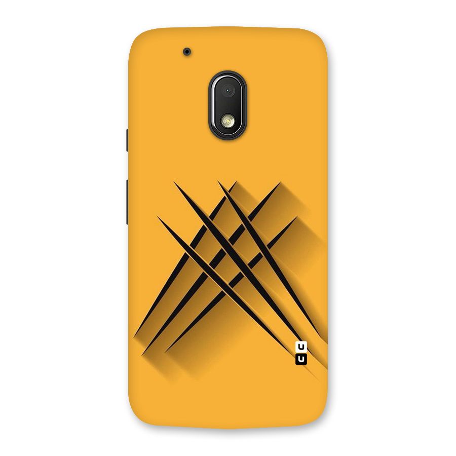 Black Paws Back Case for Moto G4 Play