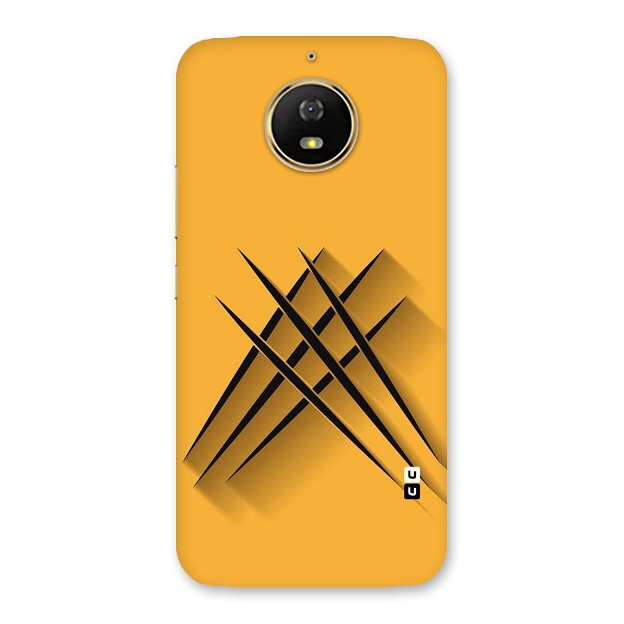 Black Paws Back Case for Moto G5s