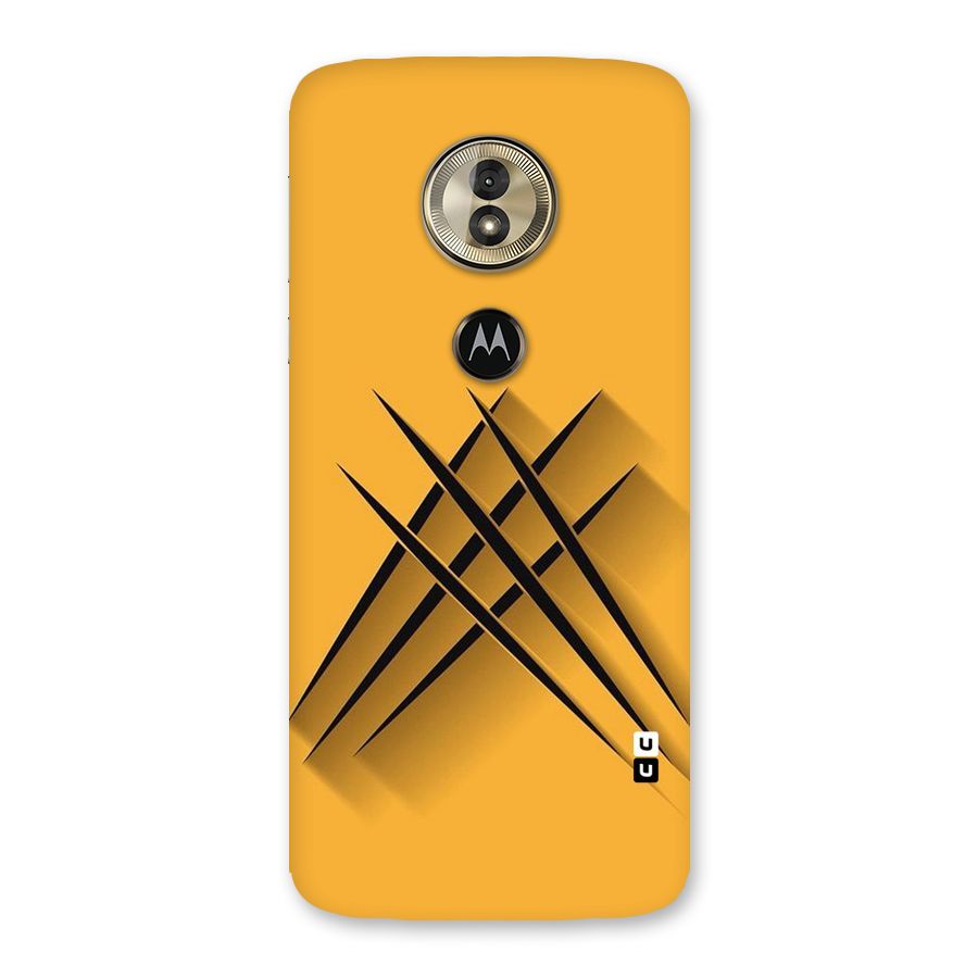 Black Paws Back Case for Moto G6 Play