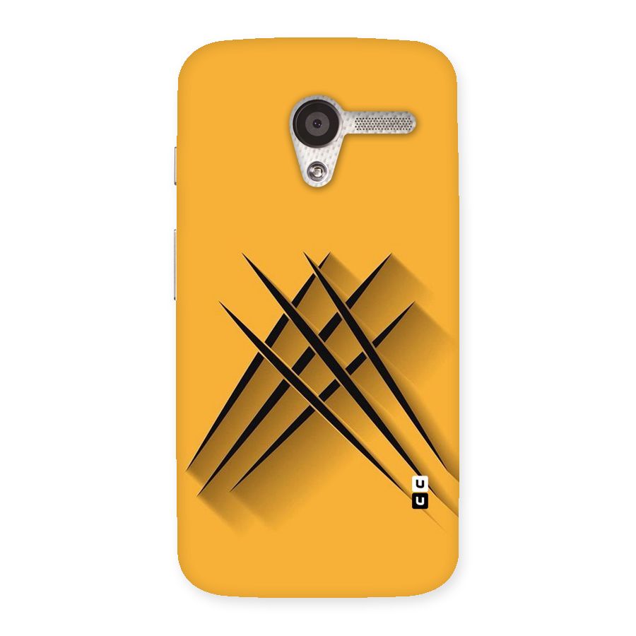 Black Paws Back Case for Moto X