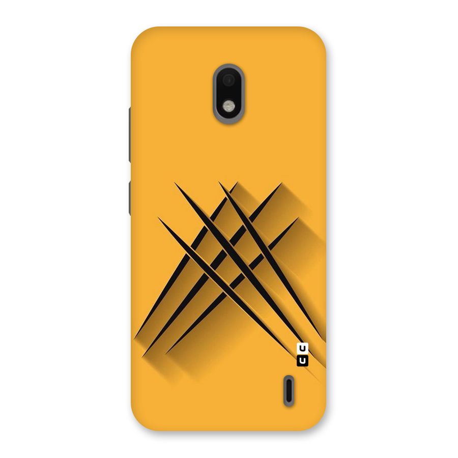 Black Paws Back Case for Nokia 2.2