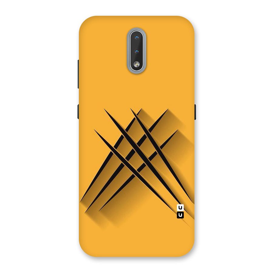 Black Paws Back Case for Nokia 2.3