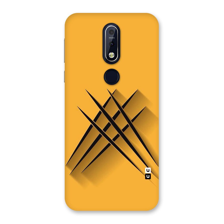 Black Paws Back Case for Nokia 7.1
