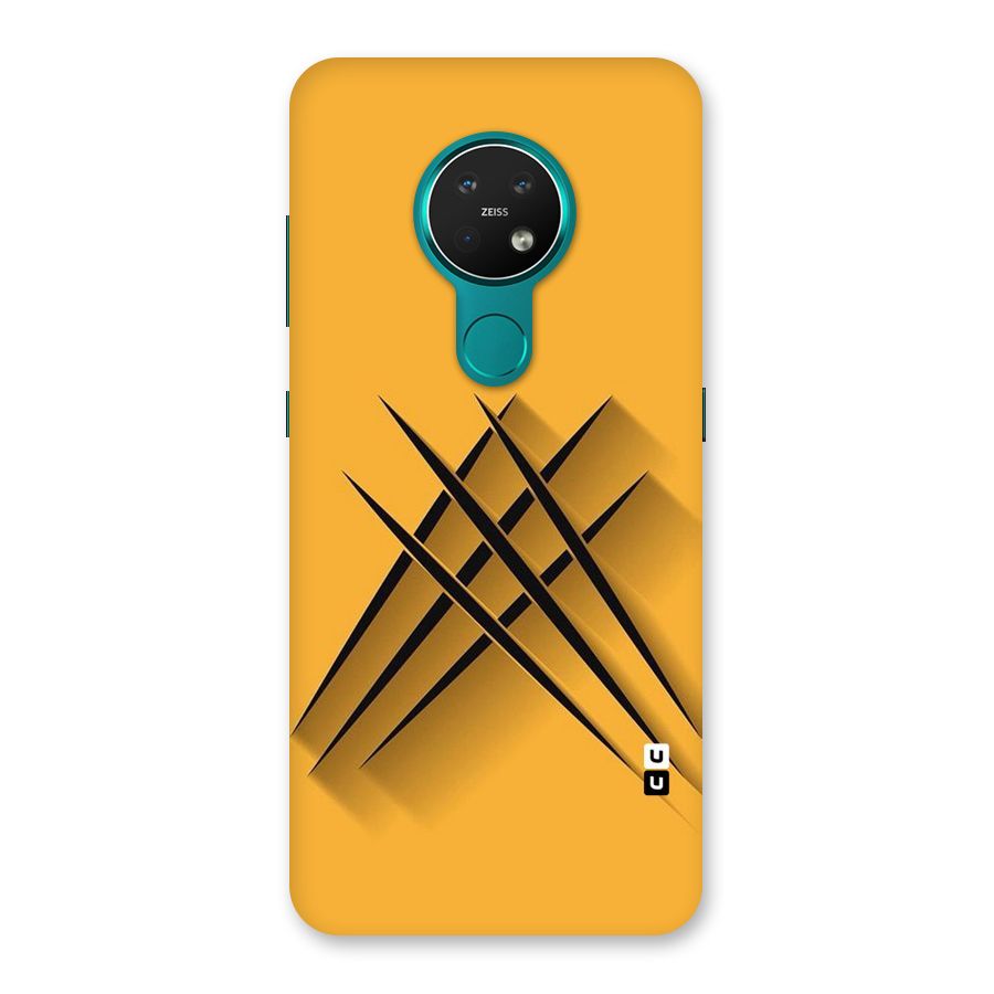 Black Paws Back Case for Nokia 7.2