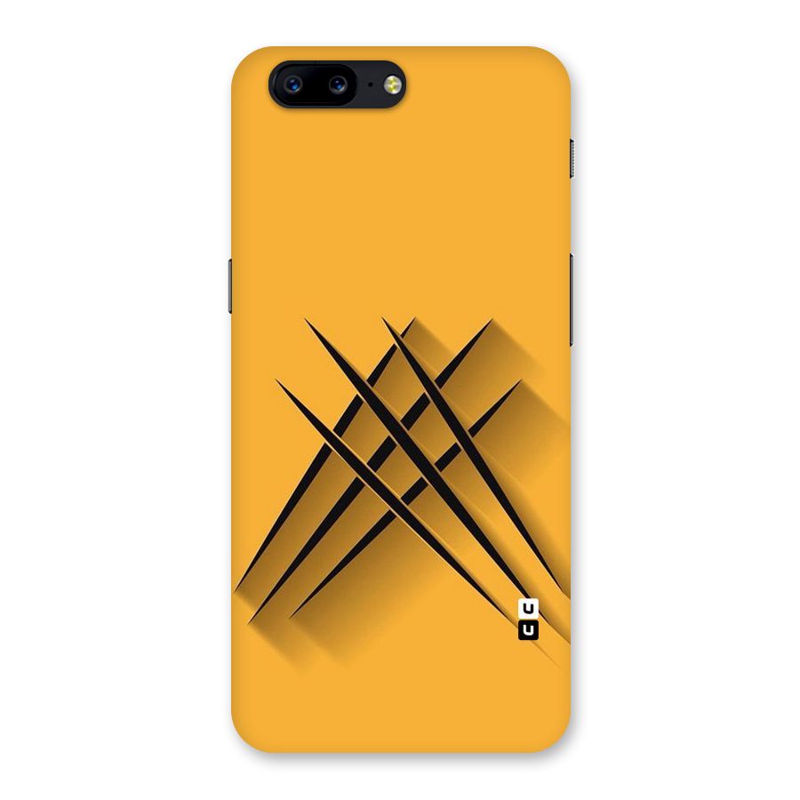 Black Paws Back Case for OnePlus 5