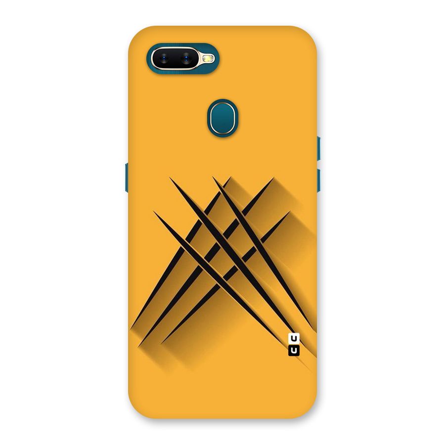 Black Paws Back Case for Oppo A11k